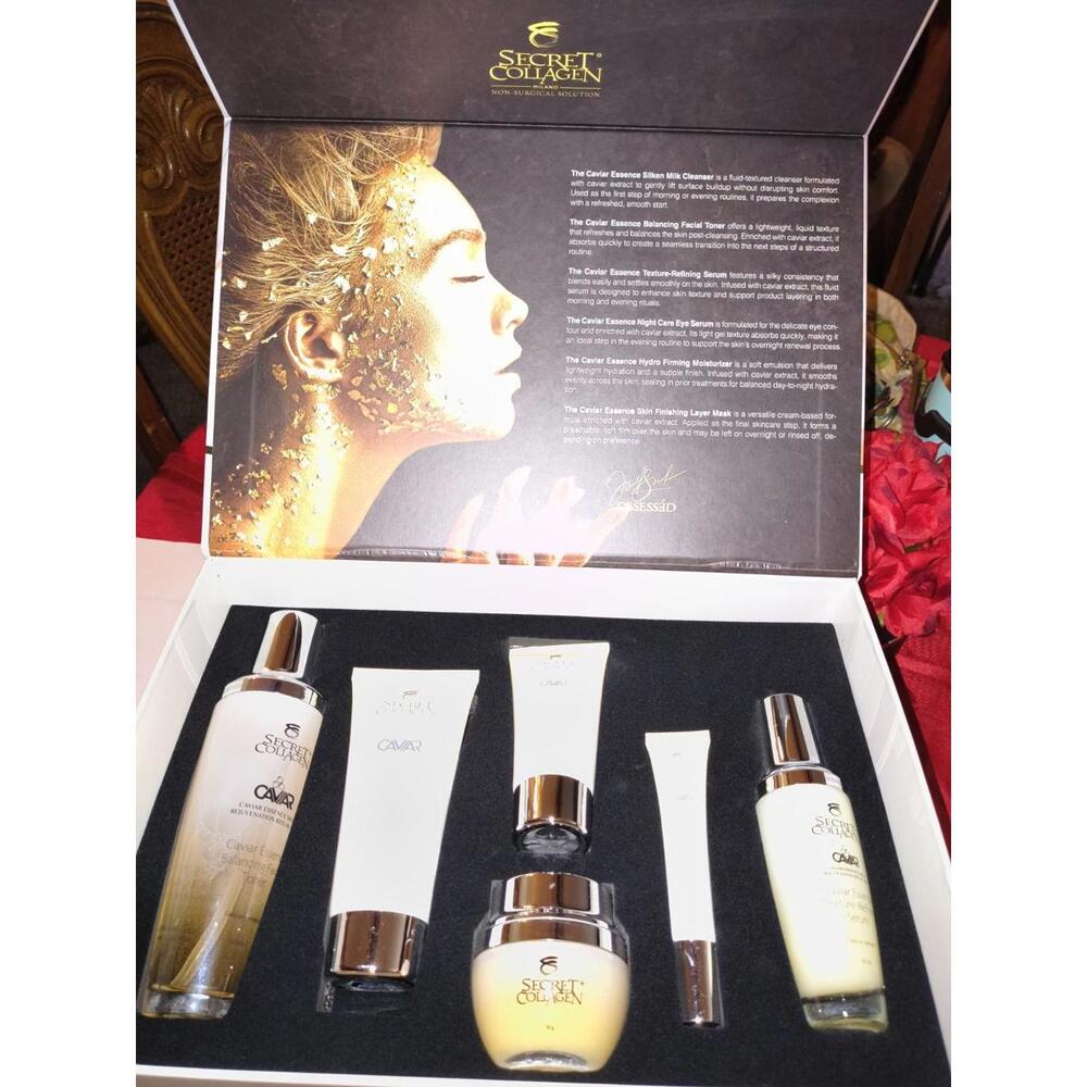 Secret Collagen Caviar Essence Skin Rejuvenation Ritual Set